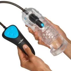 LoveBotz 19X Mini Håndholdt Milker Masturbator -Onaniprodukter butikk 27915 lovebotz 19x mini handheld milker masturbator 50 hand q100