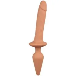 Strap-On-Me Switch Plug-in Realistisk Dildo L -Onaniprodukter butikk 28221 strap on me switch plug in realistic dildo size l 02 product q100