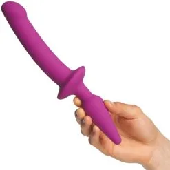 Strap-on-me Switch Plug-in Fuchsia Dildo S -Onaniprodukter butikk 28222 strap on me switch plug in dildo s 50 hand q100 1