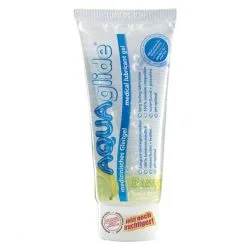 Aquaglide Glidemiddel Med Smak 100 Ml -Onaniprodukter butikk aquaglide banan